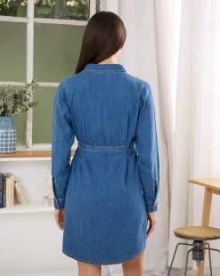 Prenatal Abito Premaman Allattamento In Denim 6 Prenatal Abito Premaman Allattamento In Denim -Prenatal Shop 0060d114 xz 1329274 2