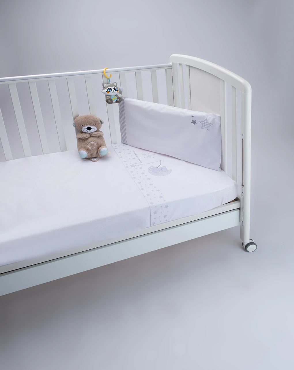 Set Letto Unisex "orsetto E Luna" 1 Set Letto Unisex "orsetto E Luna"