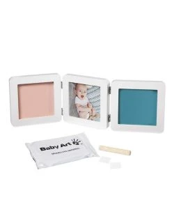 Baby Art Portafoto My Baby Touch Doppio - Bianco
