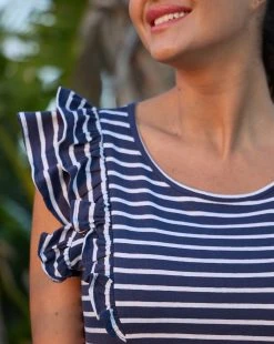 Prenatal T-shirt Allattamento A Righe Blu E Bianche -Prenatal Shop 0a517af0 xz 1294894 3