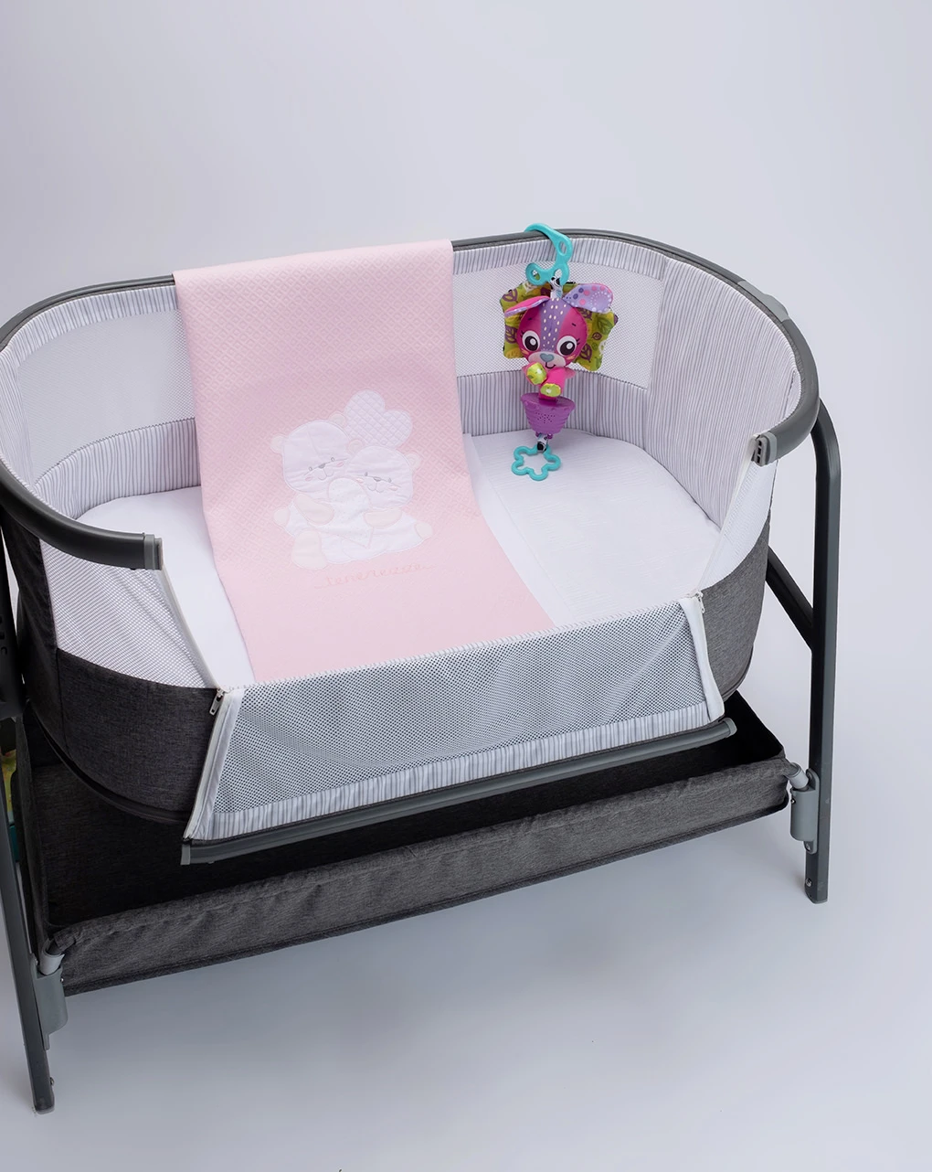 Coperta Estiva Culla Universale Girl "tenerezze" 1 Coperta Estiva Culla Universale Girl "tenerezze"