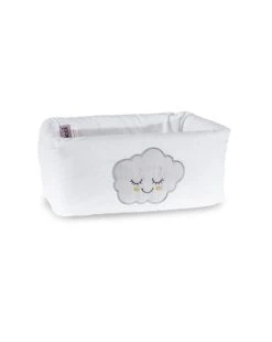 Cestino Portacose Rivestito Nuvola Bianco - Picci