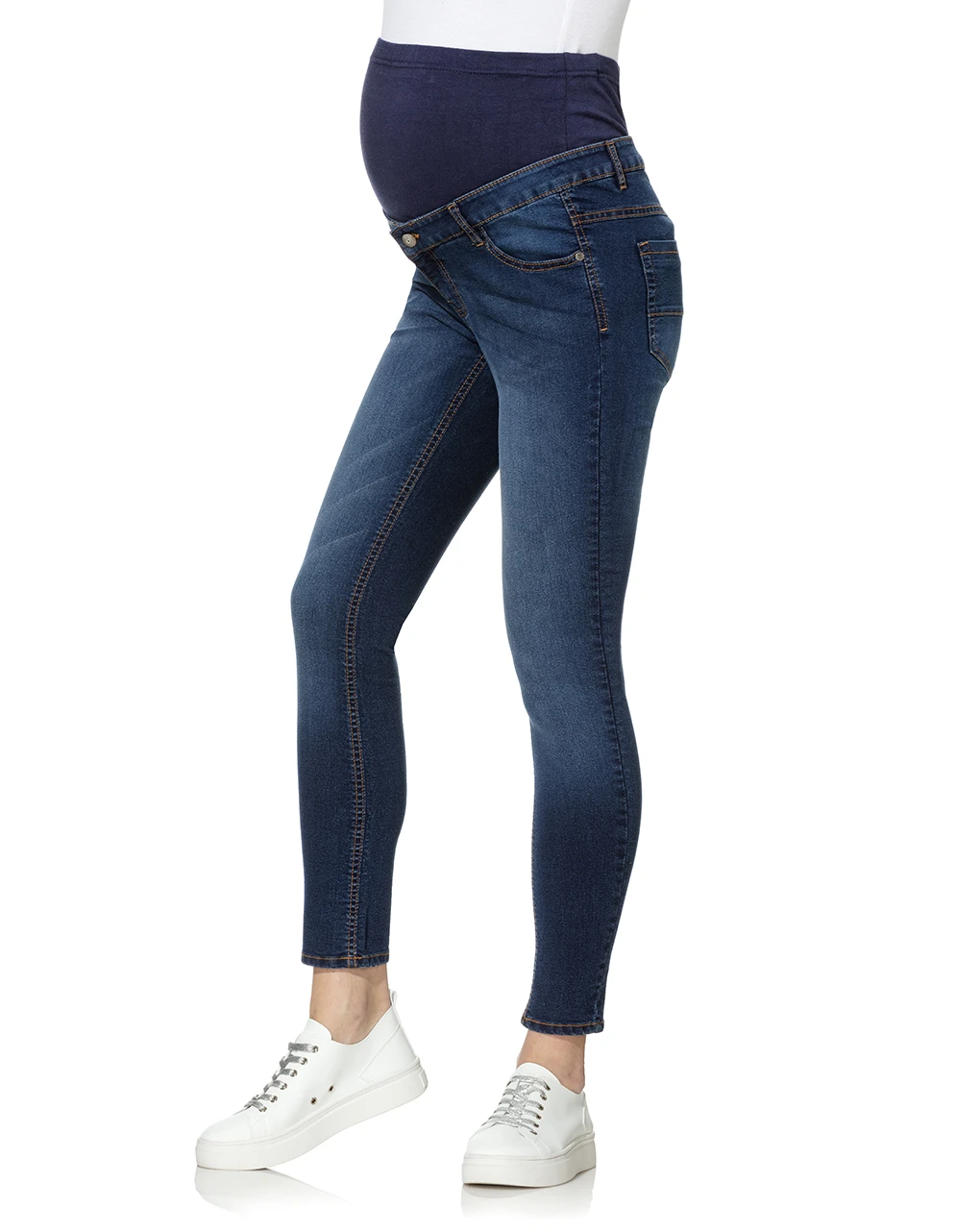 Prenatal Jeans Denim Scuro 2 Prenatal Jeans Denim Scuro - immagine 2