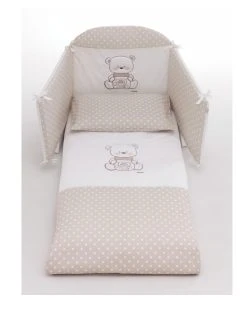 Set Mon Amour 4pz Paracolpi+piumone+coprip+federa