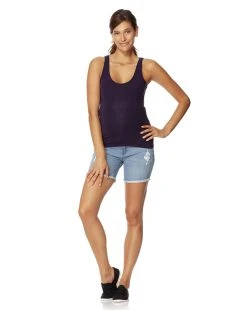 Prenatal Shorts In Denim Chiaro Sfrangiato