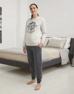 Prenatal Jogger Premaman In Felpa Grigio