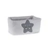 Cestino Portacose Rivestito Stella Grigio - Picci