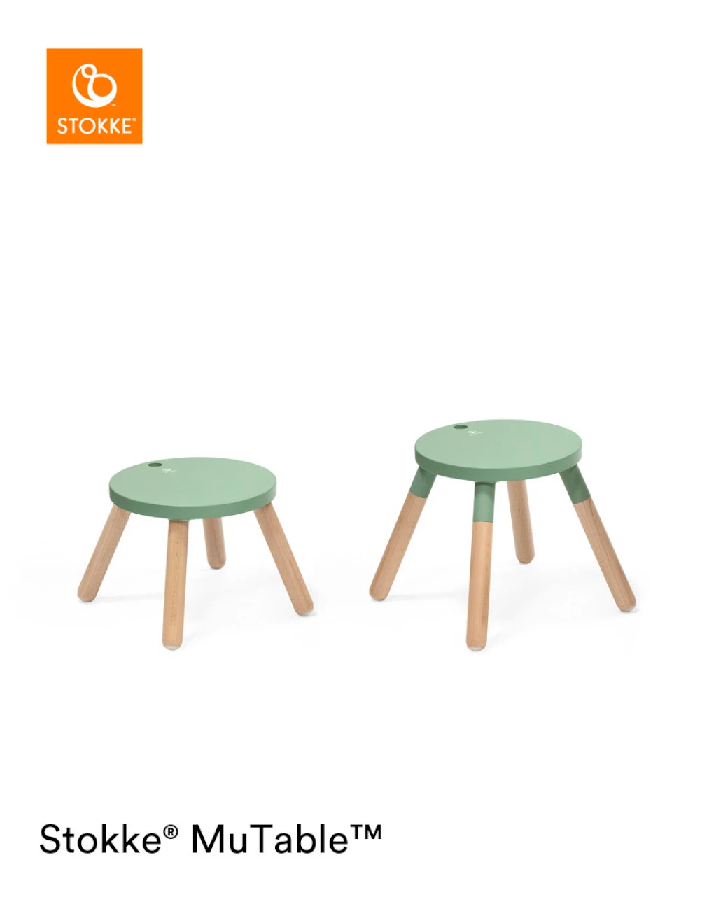 Sedia Stokke® Mutable™ V2 Clover Green 3 Sedia Stokke® Mutable™ V2 Clover Green - immagine 3