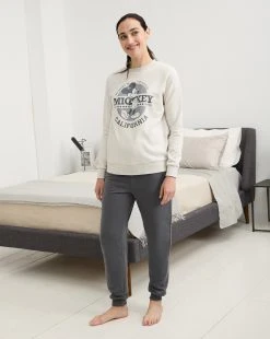 Prenatal Felpa Premaman Allattamento Mikey Mouse