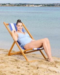 Prenatal Slip Mare Premaman In Lyrex Azzurro