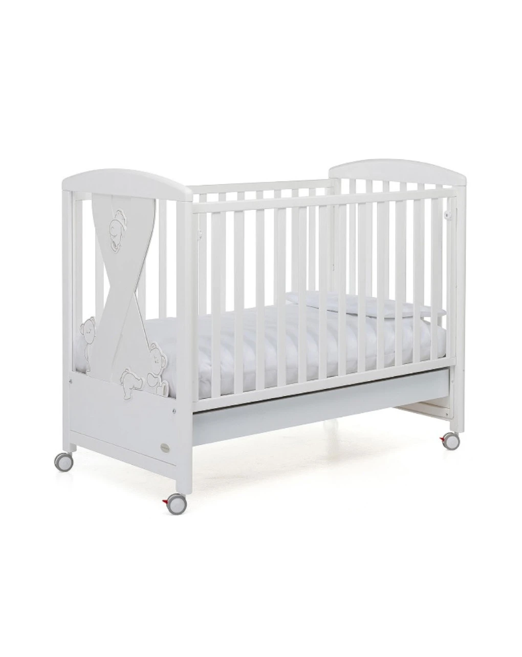 Letto Giocoso Bianco 1 Letto Giocoso Bianco