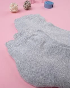 Prenatal Pack 2 Paia Di Calzine Corte Grigio Mélange -Prenatal Shop 40deff9f xz 596281 2