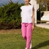 Prenatal Pantalone Premaman Con Fusciacca Fucsia