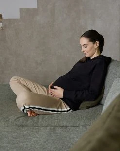 Prenatal Felpa Premaman Nera Con Cappuccio -Prenatal Shop 44f39dbb xz 709175 2