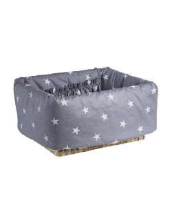 Cestino Portacose Stella Grigio