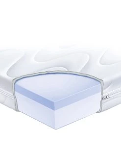 Materasso Watergel Bamboo 62 X 125 Cm