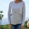 Prenatal T-shirt Premaman Allattamento Grigia
