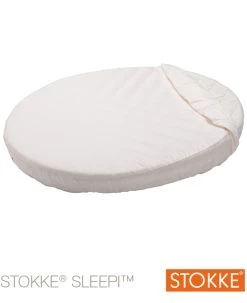 Stokke® Sleepi™ Mini Lenzuolo Sotto Bianco