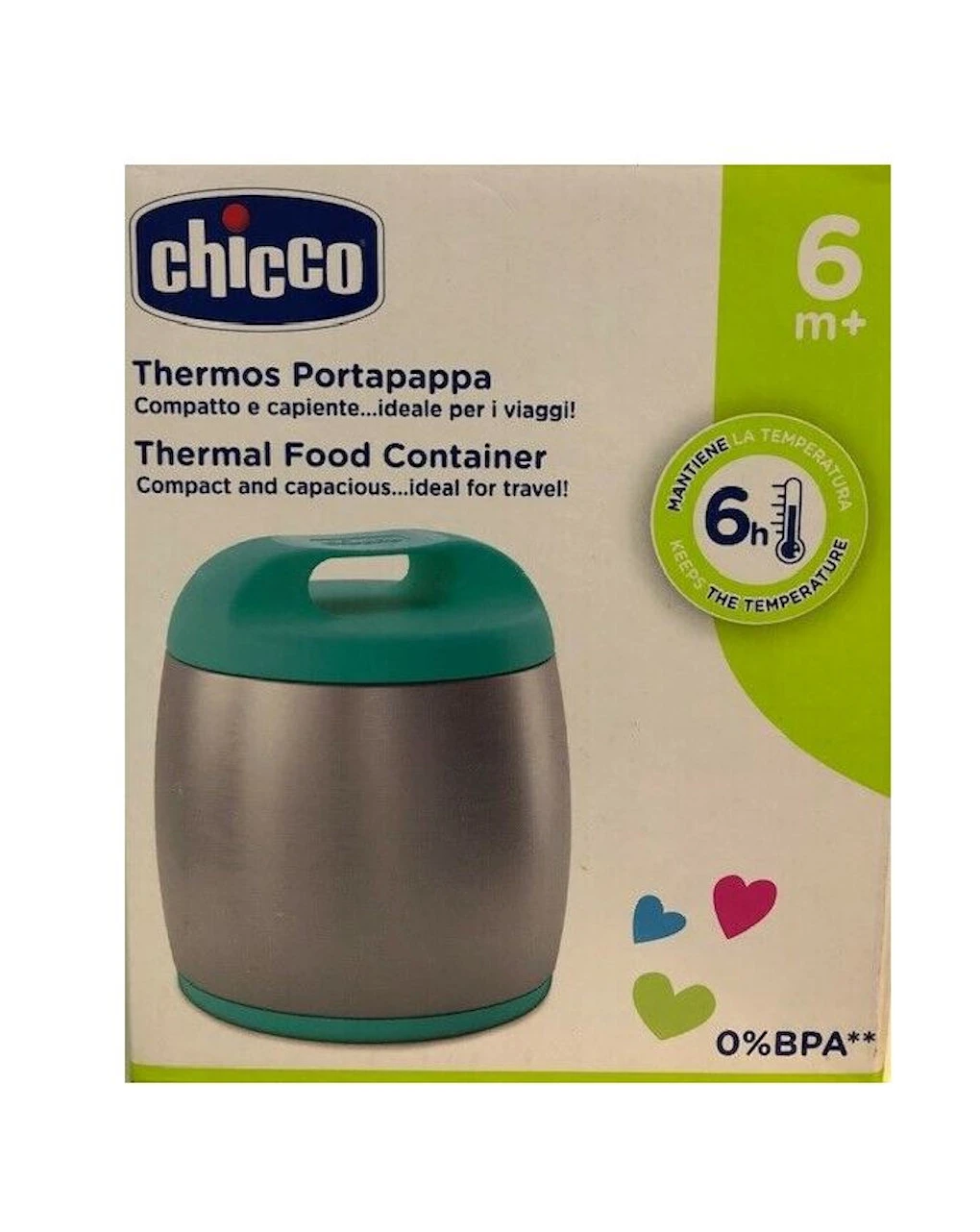 Thermos Portapappa Bimbo Inox Chicco 1 Thermos Portapappa Bimbo Inox Chicco