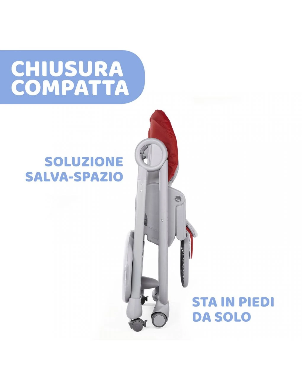 Seggiolone Chicco Polly Magic Red Passion 5 Seggiolone Chicco Polly Magic Red Passion - immagine 5