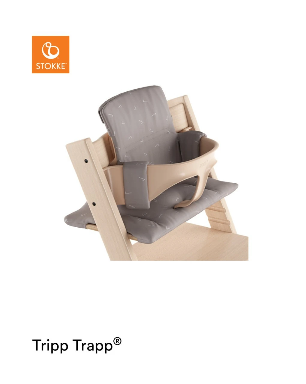Tripp Trapp® Cuscino – Icon Grey 2 Tripp Trapp® Cuscino – Icon Grey - immagine 2