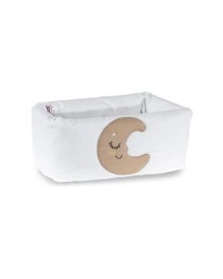 Cestino Portacose Rivestito Luna Bianco - Picci