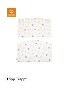 Tripp Trapp® Classic Cushion Stars Multi Ocs Cuscino Per Seggiolone, Morbido E Avvolgente Per Il Tuo Bambino