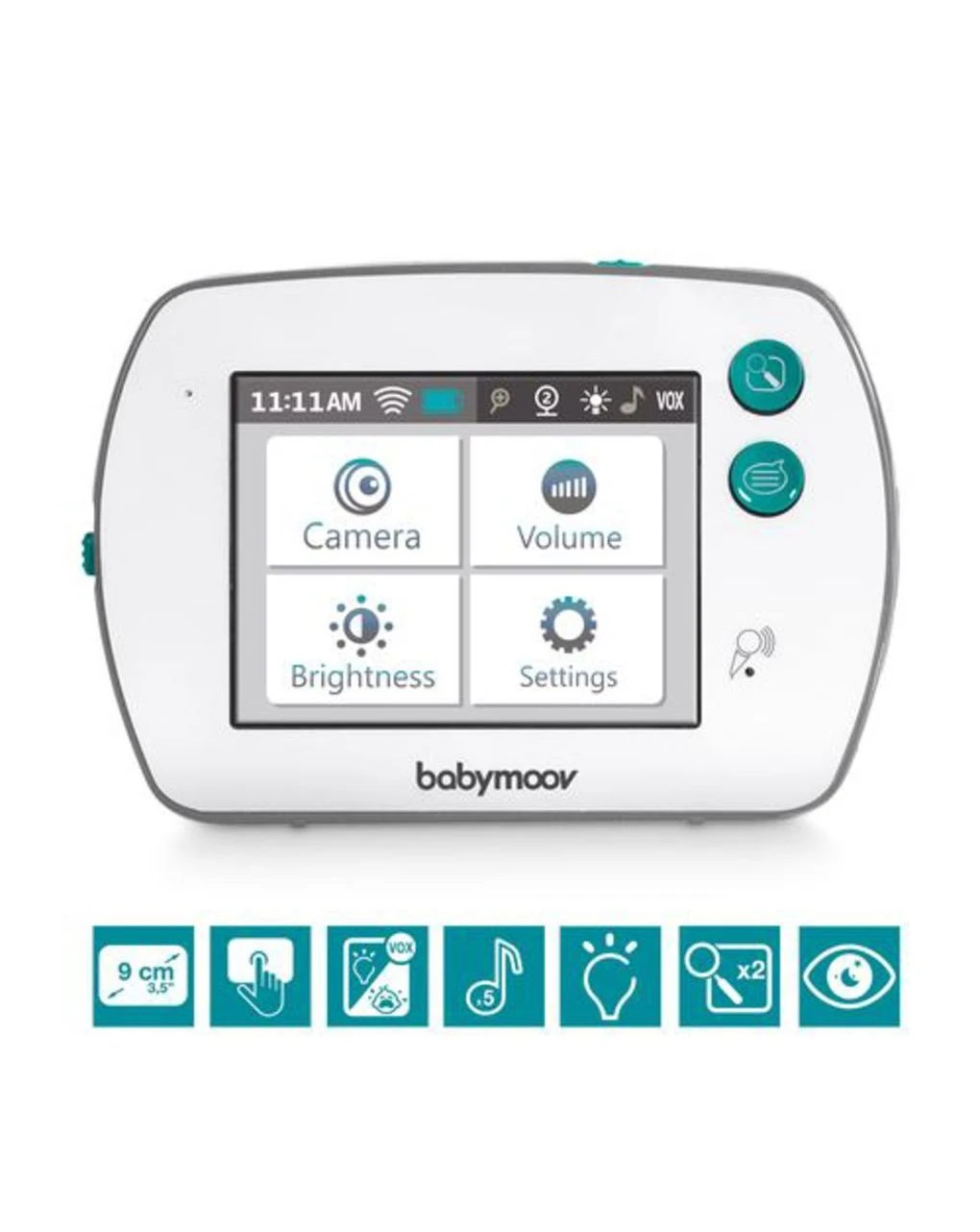 Baby Monitor Video Yoo-feel - Babymoov 2 Baby Monitor Video Yoo-feel - Babymoov - immagine 2