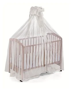 Velo Per Lettino Bianco