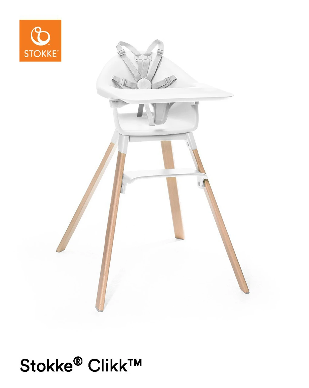 Seggiolone Stokke® Clikk™ - White 2 Seggiolone Stokke® Clikk™ - White - immagine 2