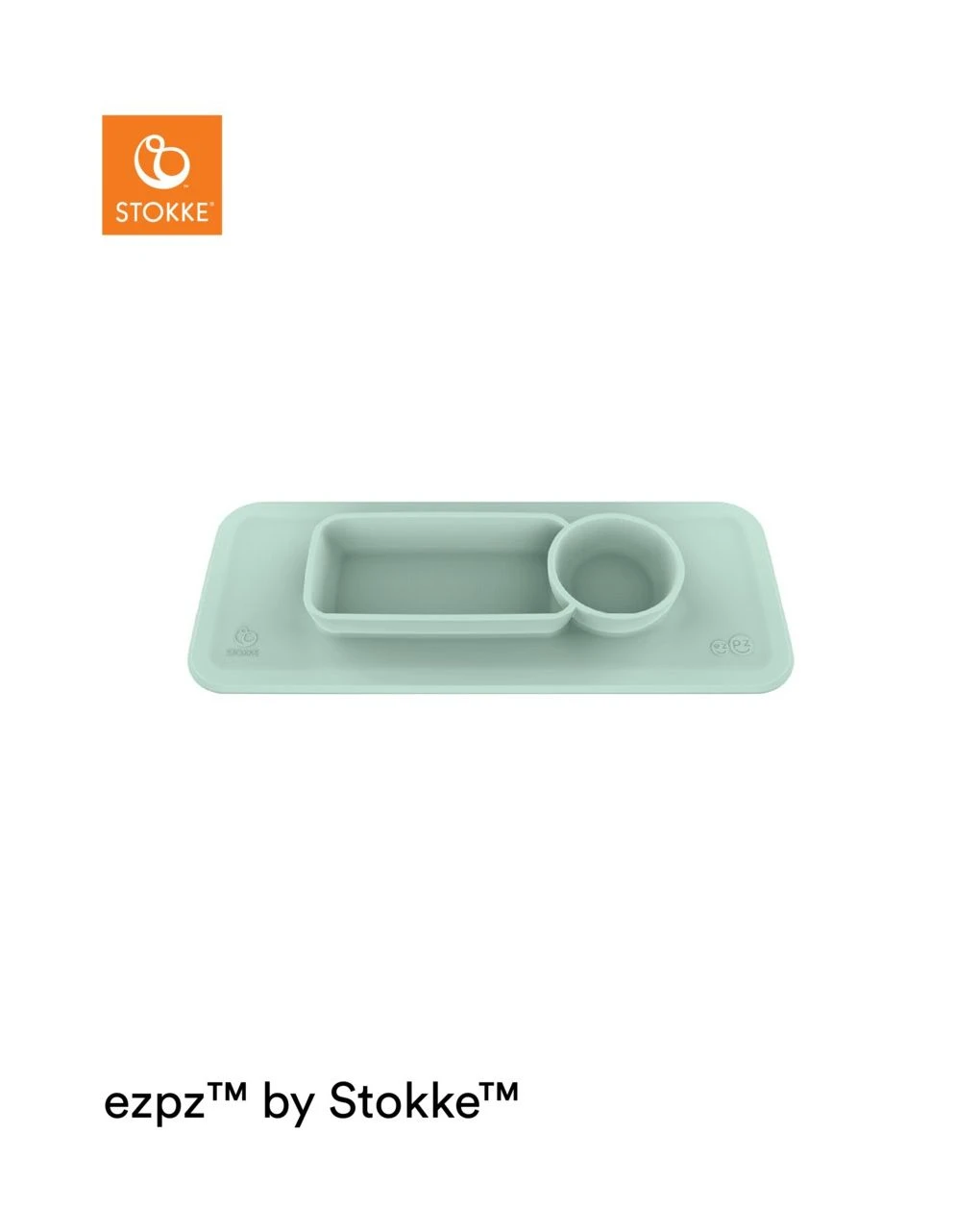Ezpz™ By Stokke™ Tovaglietta Per Vassoio Clikk™ - Soft Mint 1 Ezpz™ By Stokke™ Tovaglietta Per Vassoio Clikk™ - Soft Mint