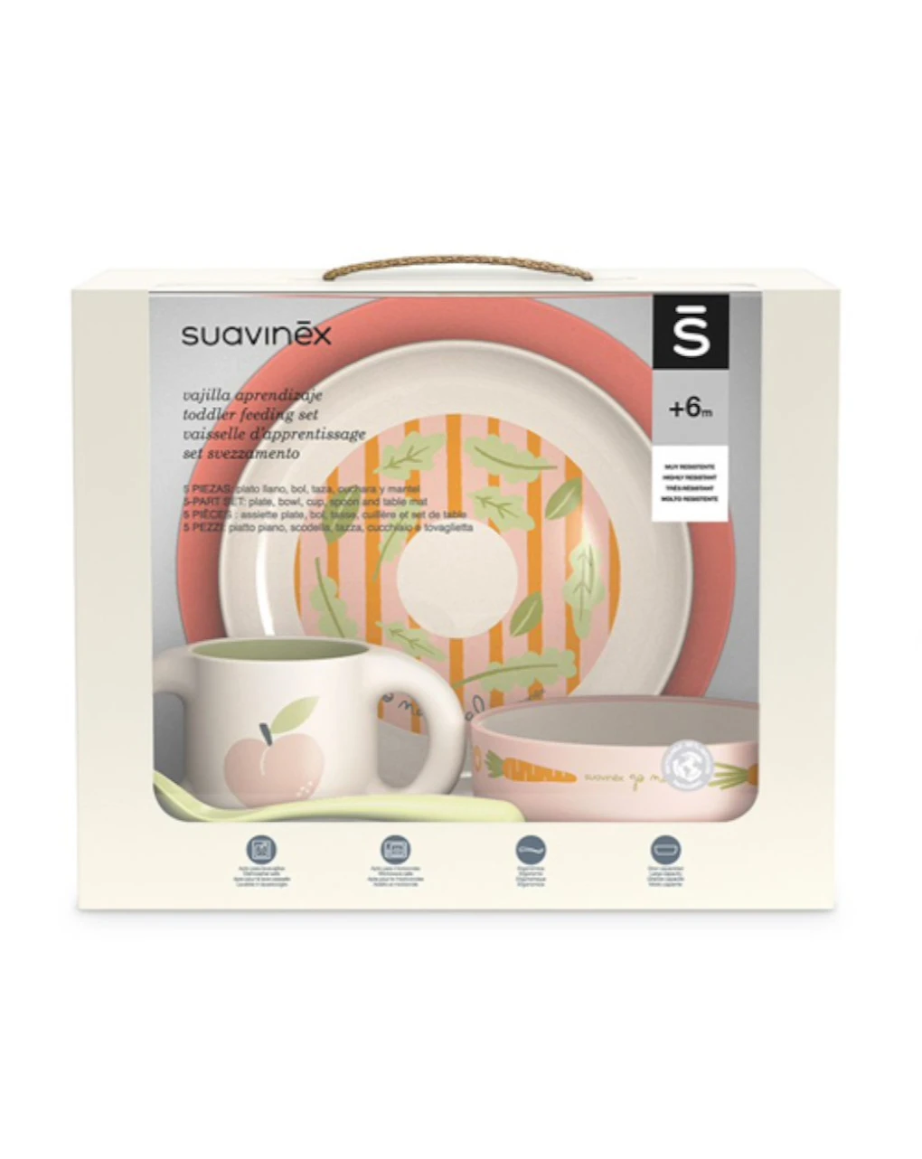 Suavinex – Set Svezzamento Girl +6m 3 Suavinex – Set Svezzamento Girl +6m - immagine 3