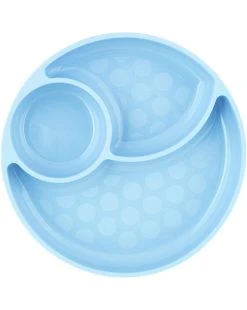 Piatto Silicone A Scomparti Con Ventosa 12 Mesi + Azzurro -Prenatal Shop 72c73a8a xz 000000000000671036 02