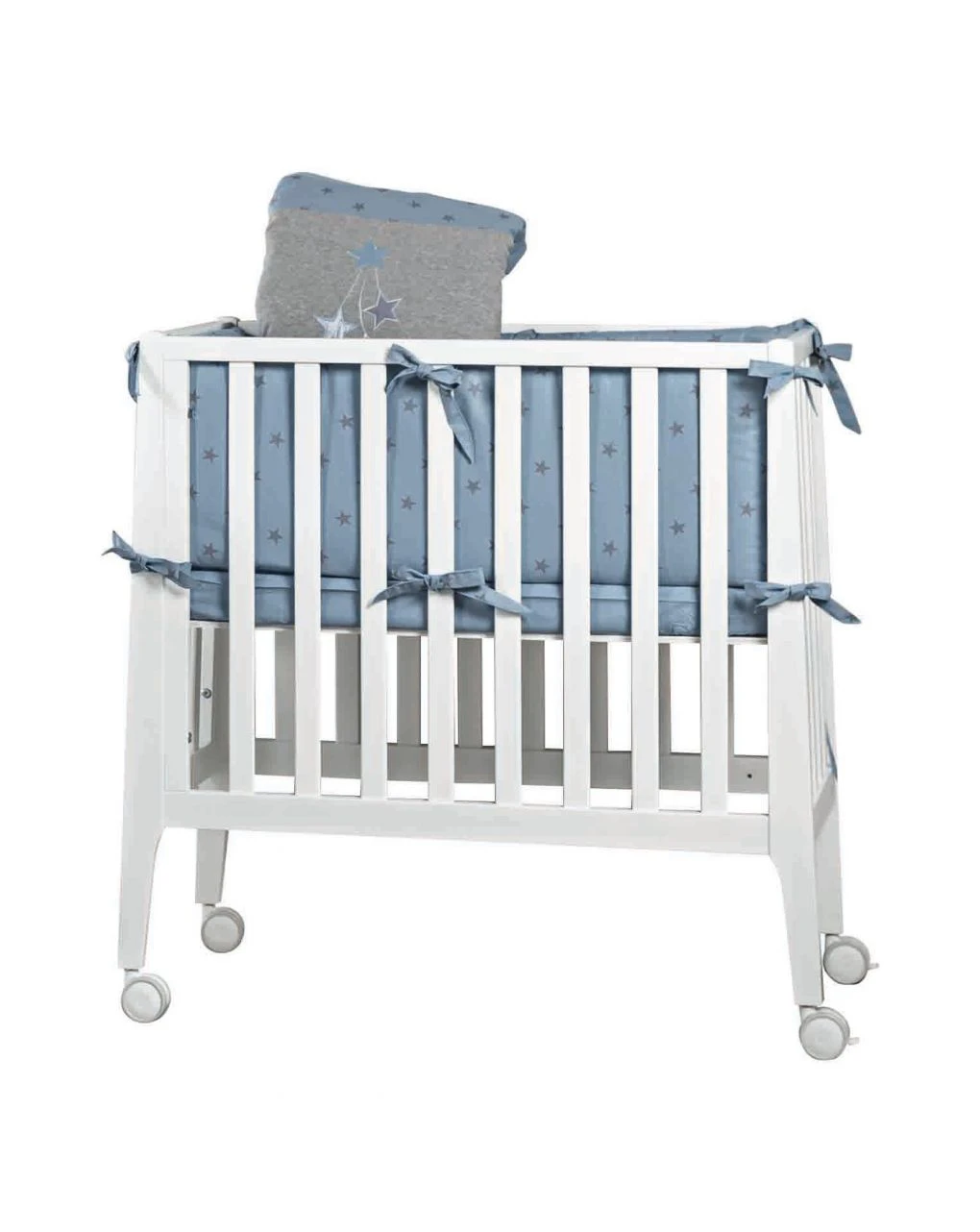 Rivestimento Tessile Culla Stella Converse Azzurro 1 Rivestimento Tessile Culla Stella Converse Azzurro