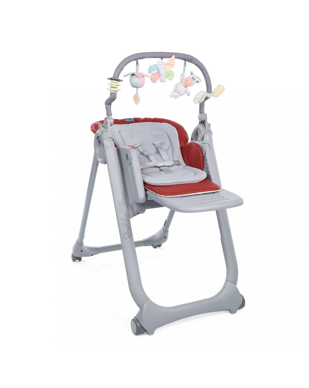 Seggiolone Chicco Polly Magic Red Passion 1 Seggiolone Chicco Polly Magic Red Passion