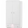 Armadio 2 Ante Bianco My Teddy Rosa