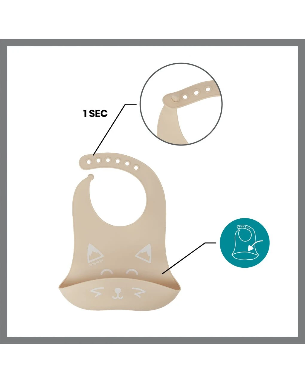 Babymoov Set Pappa 6-12 Mesi 3 Pezzi First'isy Volpe Beige 14 Babymoov Set Pappa 6-12 Mesi 3 Pezzi First'isy Volpe Beige - immagine 14