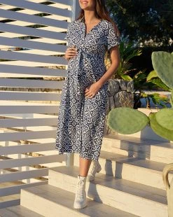 Prenatal Abito Premaman Allattamento Con Stampa Maiolica 6 Prenatal Abito Premaman Allattamento Con Stampa Maiolica -Prenatal Shop 7e941570 xz 1291669 2