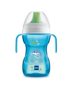 Tazza Fun To Drink 270ml Con Manici Azzurro