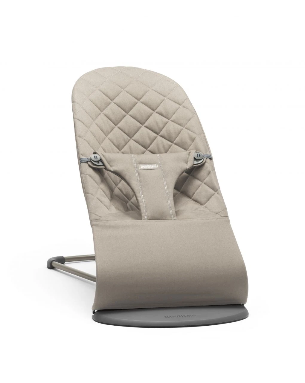 Sdraietta Bliss In Cotone Trapunto Classico Colore Grigio Sabbia - Babybjörn 1 Sdraietta Bliss In Cotone Trapunto Classico Colore Grigio Sabbia - Babybjörn