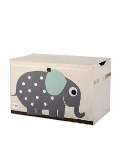 Baule Porta Giochi Con Elefante