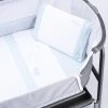 Completo Universale Culla 3 Pezzi Azzurro
