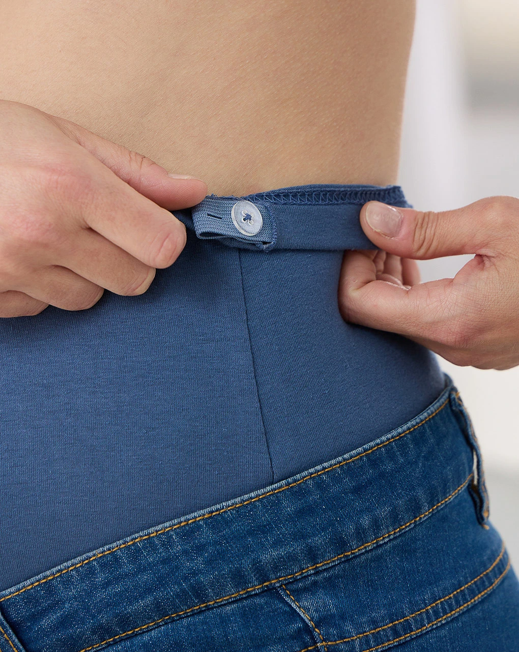 Prenatal Pantalone A Palazzo Premaman In Denim 4 Prenatal Pantalone A Palazzo Premaman In Denim - immagine 4