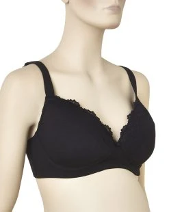 Prenatal Reggiseno Gravidanza Imbottito Con Pizzo Coppa C