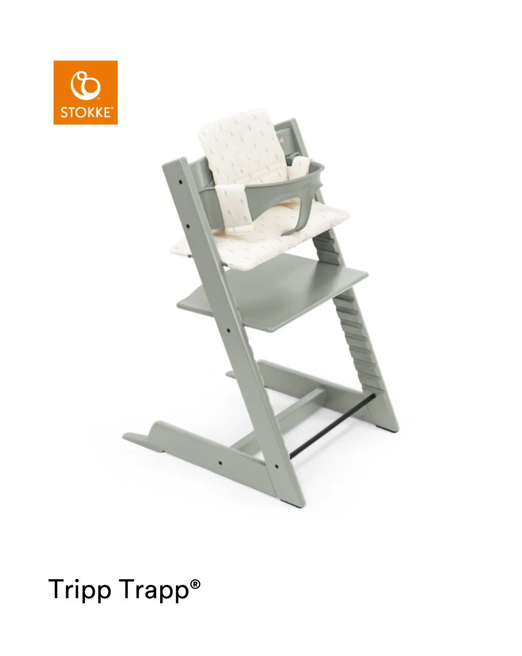 Tripp Trapp® Baby Set Glacier Green - Stokke 4 Tripp Trapp® Baby Set Glacier Green - Stokke - immagine 4