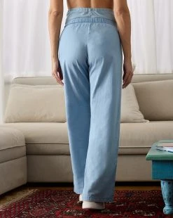 Prenatal Pantalone Premaman Ampio In Chambray 6 Prenatal Pantalone Premaman Ampio In Chambray -Prenatal Shop 92830b63 xz 1289133 2