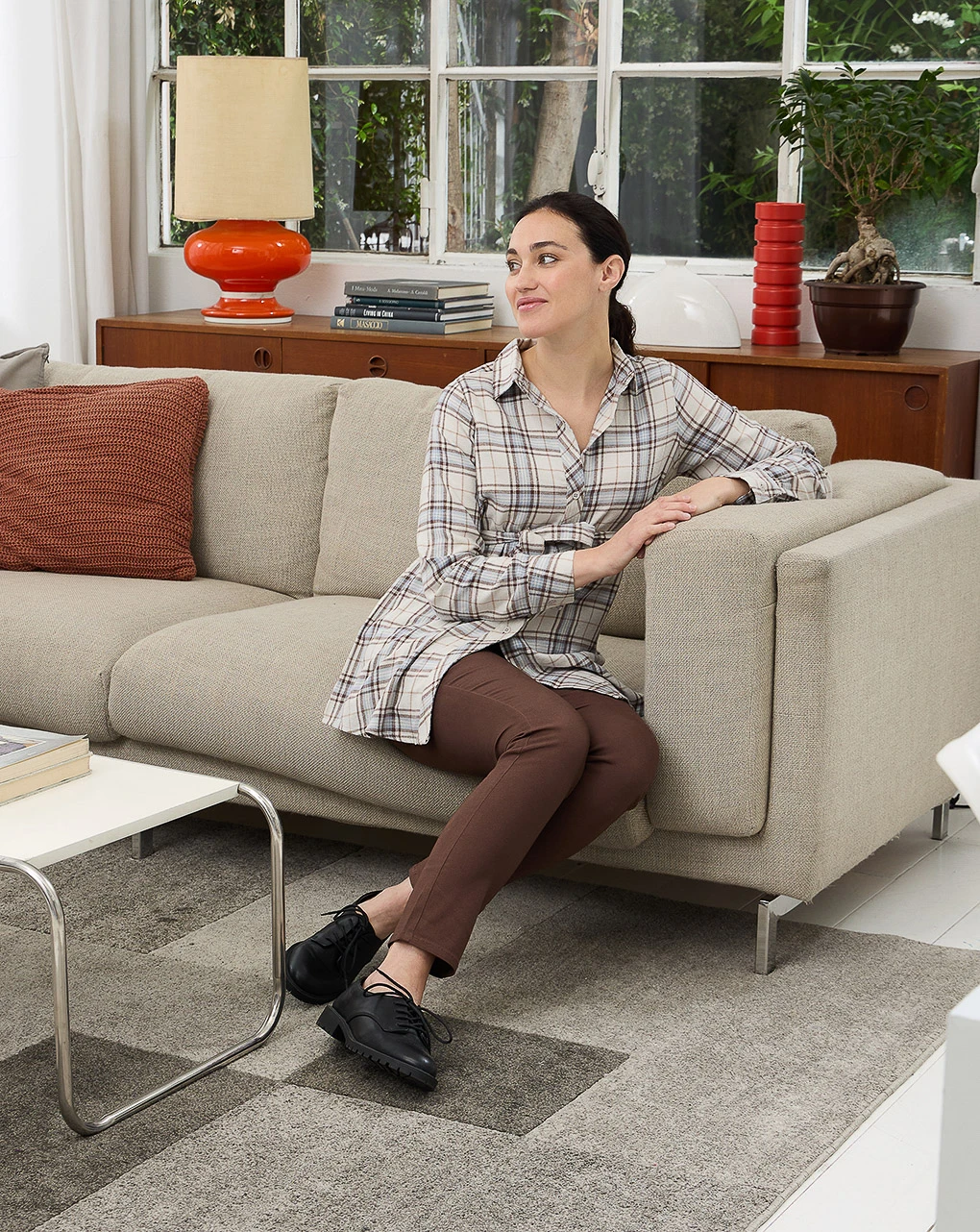 Prenatal Pantalone Premaman Stretch Marrone 1 Prenatal Pantalone Premaman Stretch Marrone