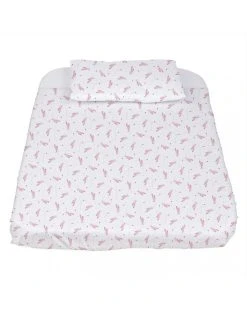 Set Lenzuola Culla 3 Pz Chicco Next2me Pink Ballet