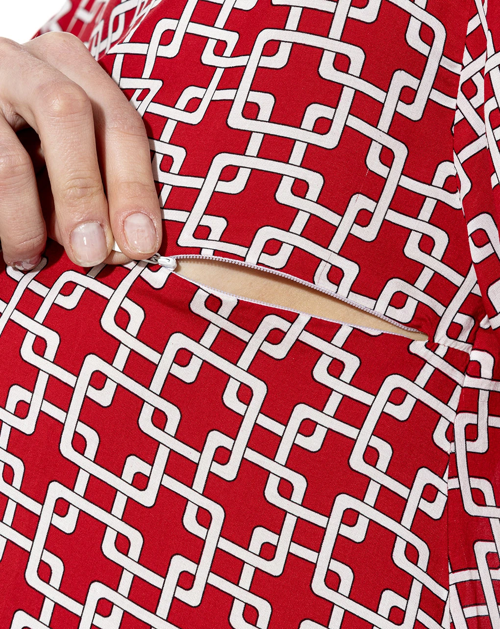 Prenatal Blusa Allattamento Con Fantasia Geometrica 3 Prenatal Blusa Allattamento Con Fantasia Geometrica - immagine 3