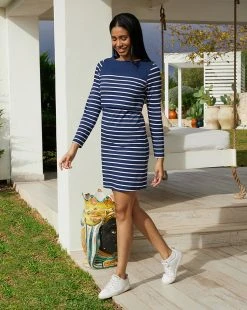 Prenatal Abito Premaman Allattamento Fantasia Righe